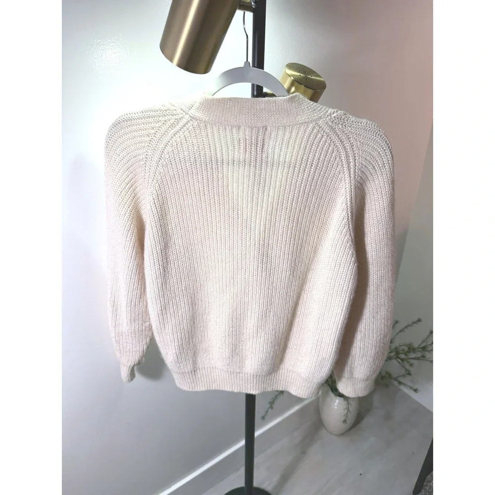Bellerose Dosany‎ Cardigan loose boxy fit trending luxe Ribbed Knit 0 SM nwot
